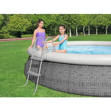 Лестница для бассейна Bestway 58430 84 см Серый BES58430 фото - 4