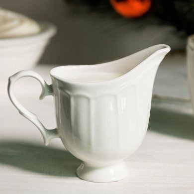 Молочник Homla JASMINE 270 мл Білий - 5 Молочник Homla JASMINE 270 мл Білий 219007 фото - 5