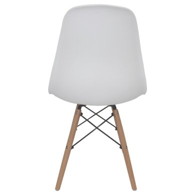 Обеденный стул Kontrast MIA 3 Белый - 5 Обеденный стул Kontrast MIA 3 Белый 6.05.80313 фото - 5