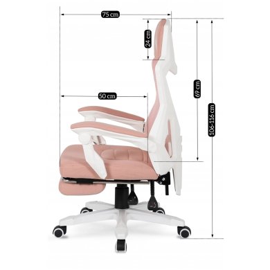 Геймерское кресло Mebel Elit BING Розовый - 14 Геймерское кресло Mebel Elit BING Розовый ME.BING/B/R/T/FO фото - 14