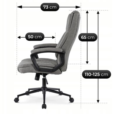 Офісне крісло Mebel Elit PHONIX Сірий ME.PHONIX/P/T/FO фото - 11