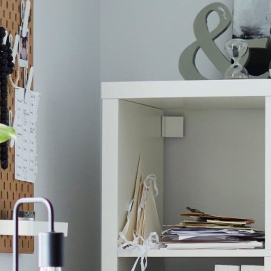 IKEA УЦЕНКА Стеллаж KALLAX Белый brak/30275861 фото - 10