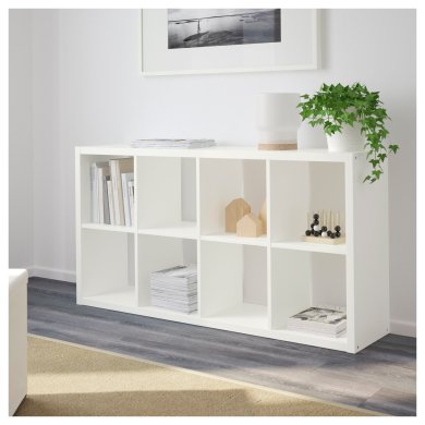 Стеллаж FLYSTA Белый - 2 IKEA Стеллаж FLYSTA Белый (ИКЕА ФЛИСТ) 30377242 фото - 2