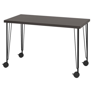 IKEA Письменный стол LAGKAPTEN/KRILLE Черный (ИКЕА ЛАГКАПТЕН/КРИЛЛЕ) 89509716