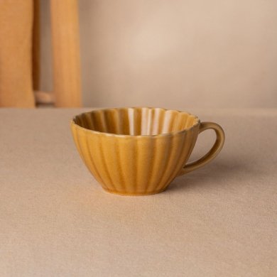 Кружка Homla MELIDA 300 мл Желтый 241344 фото - 4