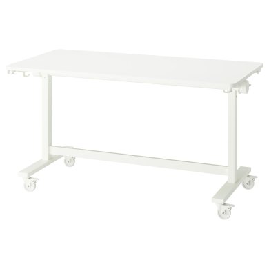 IKEA Складной письменный стол MITTZON Белый (ИКЕА МИЦОН) 20527954