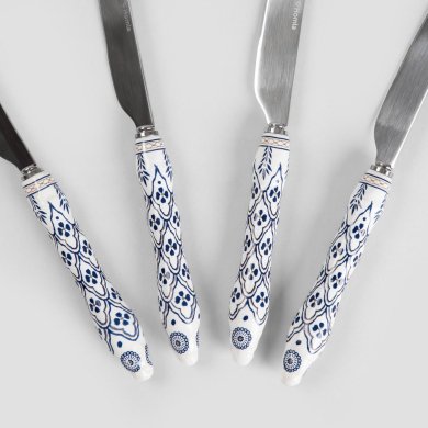 Набор столовых ножей Homla MODERN HAMPTONS 4 шт Принт 240517 фото - 3