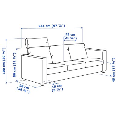 VIMLE - 2 IKEA VIMLE (ИКЕА ВИМЛЕ) 99306252 фото - 2