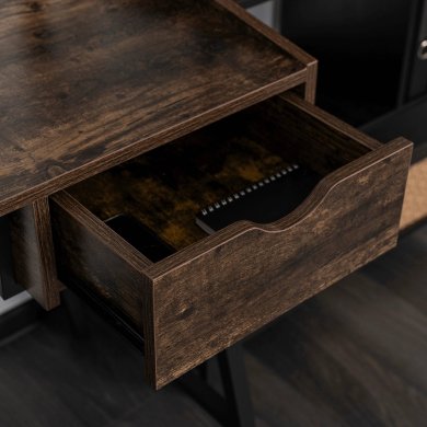 Письмовий стіл Mebel Elit ICE Дуб рустик - 8 Письмовий стіл Mebel Elit ICE Дуб рустик ME.ICE/BR/CZ/B фото - 8