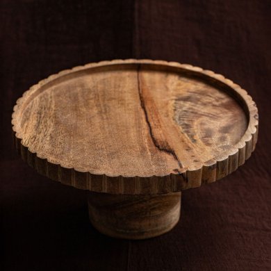 Сервировочная подставка Homla LINEA MANGO 25 см Дерево 243968 фото - 6