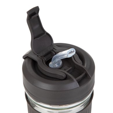 Кружка для воды Homla IDEUS 0,35 л | Серый / Прозрачный 215563 фото - 4