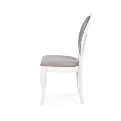 Обеденный стул Halmar Velo Серый V-PL-N-VELO-BIAŁY/POPIEL фото - 4