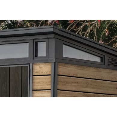 Садовый домик Keter SIGNATURE PENT 216x216x226 см Дерево - 3 Садовый домик Keter SIGNATURE PENT 216x216x226 см Дерево 259815 фото - 3