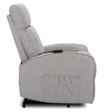 Кресло мягкое раскладное с реклайнером Mebel Elit COLTON Серый ME.COLTON/P/T/FW фото - 5