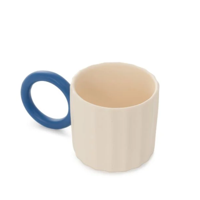 Кружка Homla YELLY 250 мл | Кремовый / Синий - 2 Кружка Homla YELLY 250 мл | Кремовый / Синий 218290 фото - 2