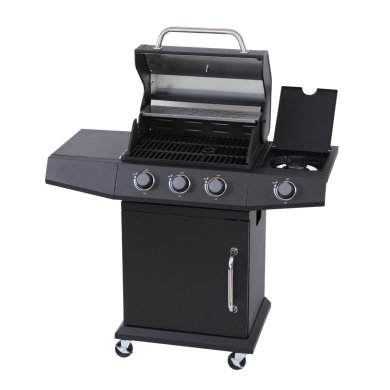 Газовый гриль с чугунной решеткой Garden Line BBQ8069 Черный - 2 Газовый гриль с чугунной решеткой Garden Line BBQ8069 Черный BBQ8069 фото - 2