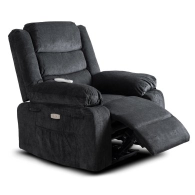 Кресло мягкое раскладное с реклайнером Mebel Elit JASPER Темно-серый ME.JASPER/CP/T/FW фото - 2