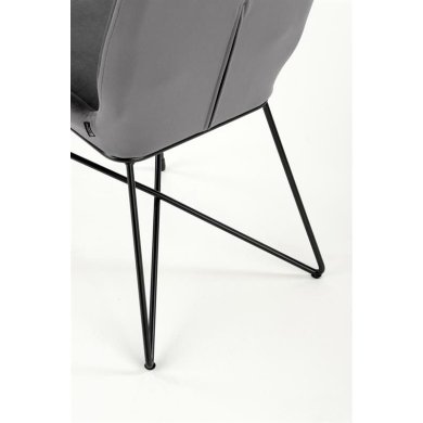 Обеденный стул Halmar K-454 Серый V-PL-K/454-KR-POPIELATY фото - 8