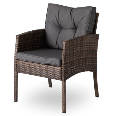 Комплект садовой мебели Mebel Elit ATLANTA Коричневый ME.ATLANTA/BR/RT/OGR/ZES фото - 4