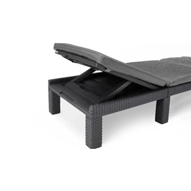 Комплект складаних шезлонгів Keter DAYTONA DELUXE 2 шт Коричневий - 7 Комплект складаних шезлонгів Keter DAYTONA DELUXE 2 шт Коричневий 006070 фото - 7