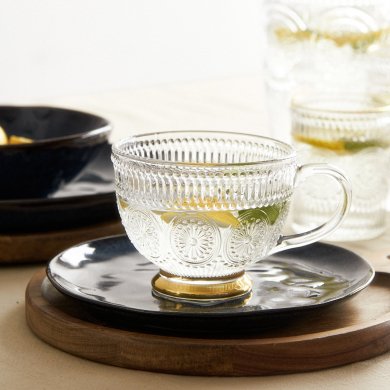 Чашка Homla BARREL 360 мл | Прозорий / Золото - 4 Чашка Homla BARREL 360 мл | Прозорий / Золото 201193 фото - 4