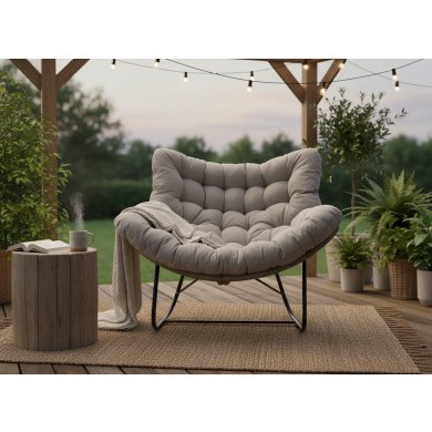 Садовое кресло-качалка Garden Line SVINGA Коричневый FAT6945 фото - 5