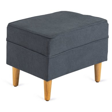 Крісло м'яке з пуфом Mebel Elit EVAN 2 Сірий ME.EVAN2/JP/D/T/FWPD фото - 7