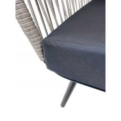 Комплект садових меблів Kontrast VENEZIA Сірий - 10 Комплект садових меблів Kontrast VENEZIA Сірий 5.05.13051 фото - 10