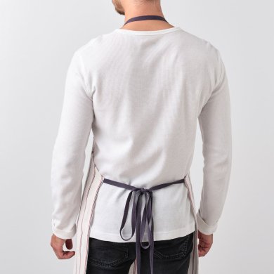 Кухонний фартух HILDEGUN 63х84 см Білий - 4 IKEA Кухонний фартух HILDEGUN 63х84 см Білий (ИКЕА HILDEGUN) 00484045 фото - 4