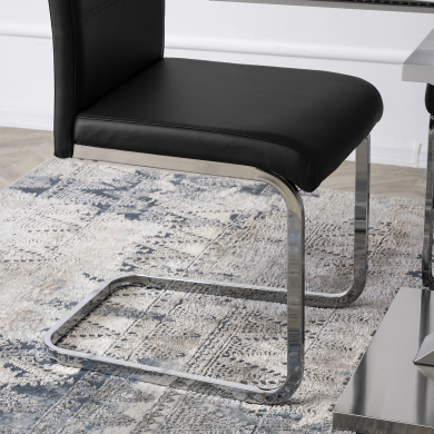 Обідній стілець Mebel Elit LOCA Чорний - 8 Обідній стілець Mebel Elit LOCA Чорний ME.LOCA/CZ/CH/E/K фото - 8