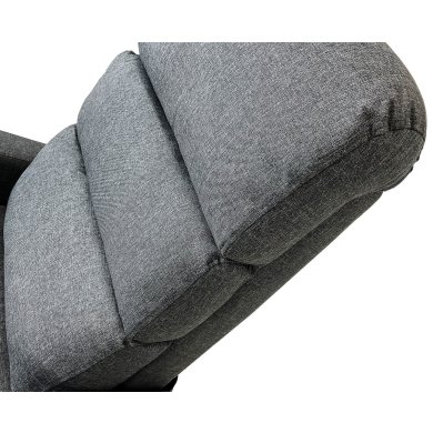 Крісло м'яке розкладне з реклайнером Kontrast CHILI Сірий 5.01.14447 фото - 2