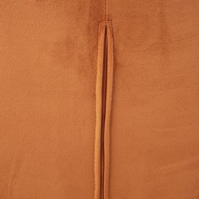 Кресло мягкое с подставкой Homla VINNIS Welur Оранжевый 218194 фото - 2