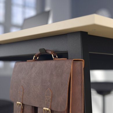 Письменный стол для работы сидя/стоя MITTZON Береза - 3 IKEA Письменный стол для работы сидя/стоя MITTZON Береза (ИКЕА МИЦОН) 89533448 фото - 3