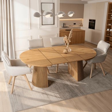 Розкладний обідній стіл Mebel Elit ADRIEN Дуб ME.ADRIEN/D/D/S фото - 6