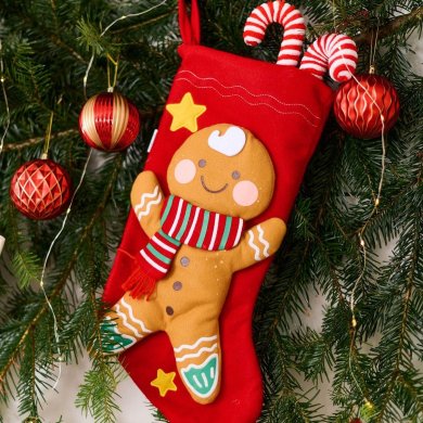 Рождественский носок для подарков Homla GEILL Разноцветный 232779 фото - 4