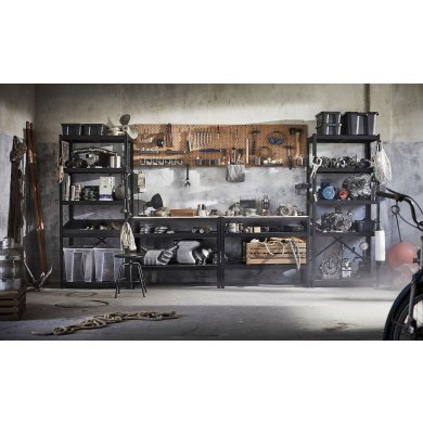 IKEA Стеллаж BROR Черный (ИКЕА БРОР) 30333286 фото - 10