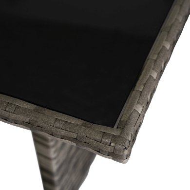 Комплект садовой мебели Mebel Elit ATLANTA Серый ME.ATLANTA/P/RT/OGR/ZES фото - 10