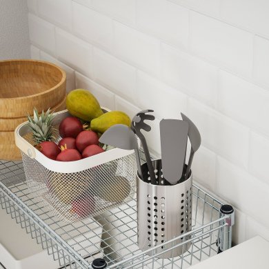 Стеллаж OMAR Серебристый - 6 IKEA Стеллаж OMAR Серебристый (ИКЕА ОМАР) 80483075 фото - 6