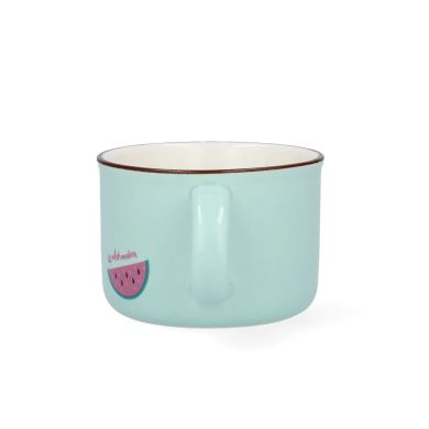 Кружка Homla NORDLIA 160 мл | М’ятний / Принт 161396 фото - 3