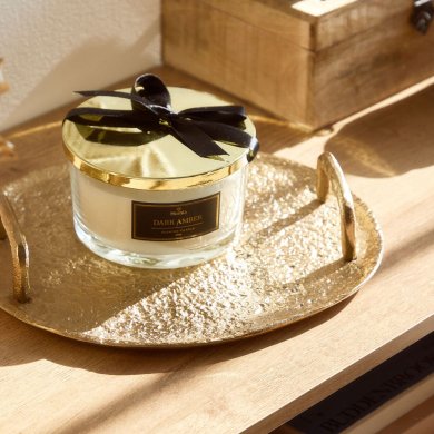 Ароматическая свеча Homla MOON Dark Amber Белый 215869 фото - 3