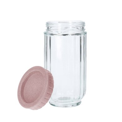 Контейнер Homla TENZO 0,9 л | Розовый / Прозрачный 206440 фото - 2