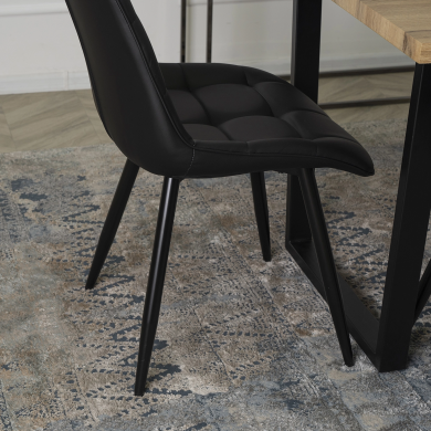 Обідній стілець Mebel Elit MONZA Чорний ME.MONZA/CZ/E/K фото - 7