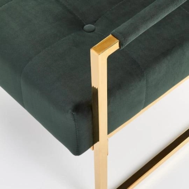 Кресло мягкое Halmar Prius Темно-зеленый - 8 Кресло мягкое Halmar Prius Темно-зеленый V-CH-PRIUS-FOT-C.ZIELONY фото - 8