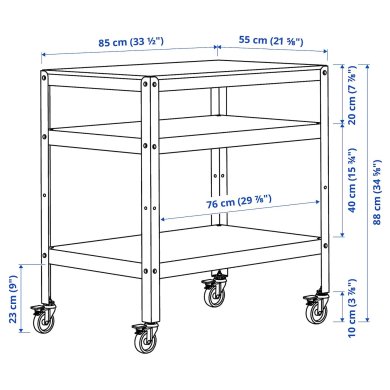 IKEA Стеллаж BROR Зеленый (ИКЕА БРОР) 99516146 фото - 3