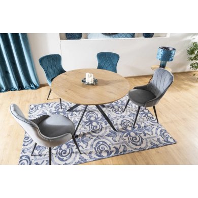 Обеденный стул Signal LOTUS Welur Бирюзовый LOTUSVCTU фото - 2