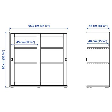 IKEA Стеллаж VIHALS Белый (ИКЕА ВИХАЛС) 19521095 фото - 2