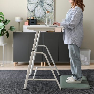 IKEA Письмовий стіл для роботи сидячи/стоячи GLADHOJDEN Білий (ИКЕА ГЛАДХОЙДЕН) 30493939 фото - 9
