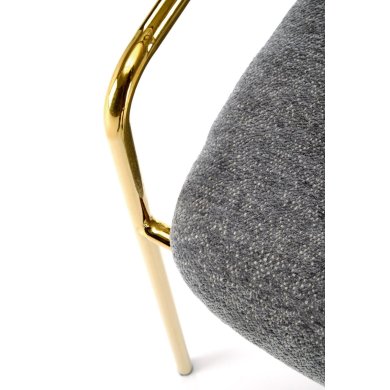 Обідній стілець Halmar K537 Попелястий V-CH-K/537-KR-POPIELATY фото - 9