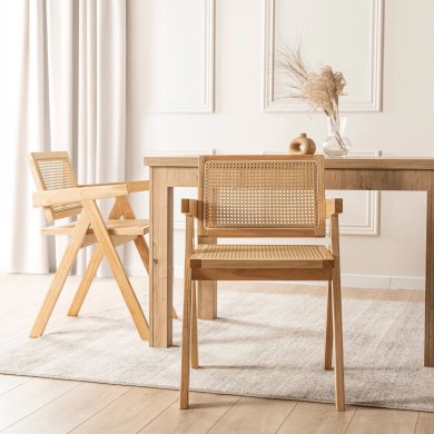 Обідній стілець Mebel Elit MADERA Дуб золотий ME.MADERA/KR/RT/D/DK/K фото - 6