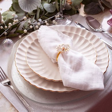 Десертна тарілка Homla MELIDA 20 см Білий 230834 фото - 5